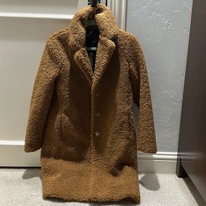 Brand new J.Crew teddy style coat!